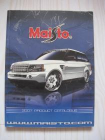 Maisto 2018 product catalogue