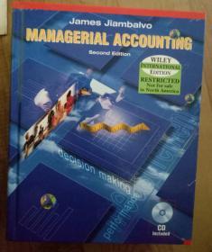 James Jiambalvo  MANAGERIAL ACCOUNTING second Edition（详情请看图.加CD）