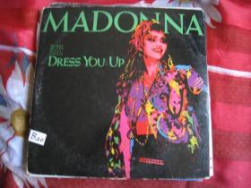 正版黑胶LP 麦当娜 Madonna Dress You Up Ain't No Big Deal   45YPM