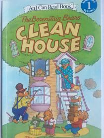 贝贝熊系列：干净的屋子/Berenstain Bears Clean House, The