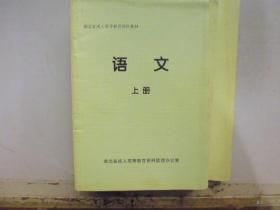 湖北省成人高等教育预科教育 语文 上下全册 配练习册