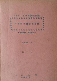 著名历史学家苏金源著.隋唐宋课堂讲授初稿.1965年1月吉林大学历史系印.油印30册.独家首发.