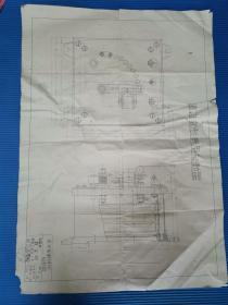 民国图纸---手绘---直流电动机用起动器---省立工学院