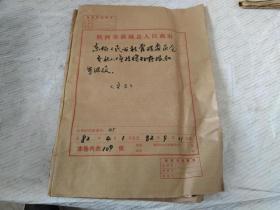 东阳人民公社1982年结婚证存根和介绍信【一厚册】