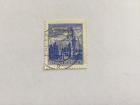 奥地利邮票 1960年的建筑古迹 城堡