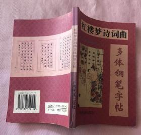 红楼梦诗词曲 多体钢笔字帖（有字迹）