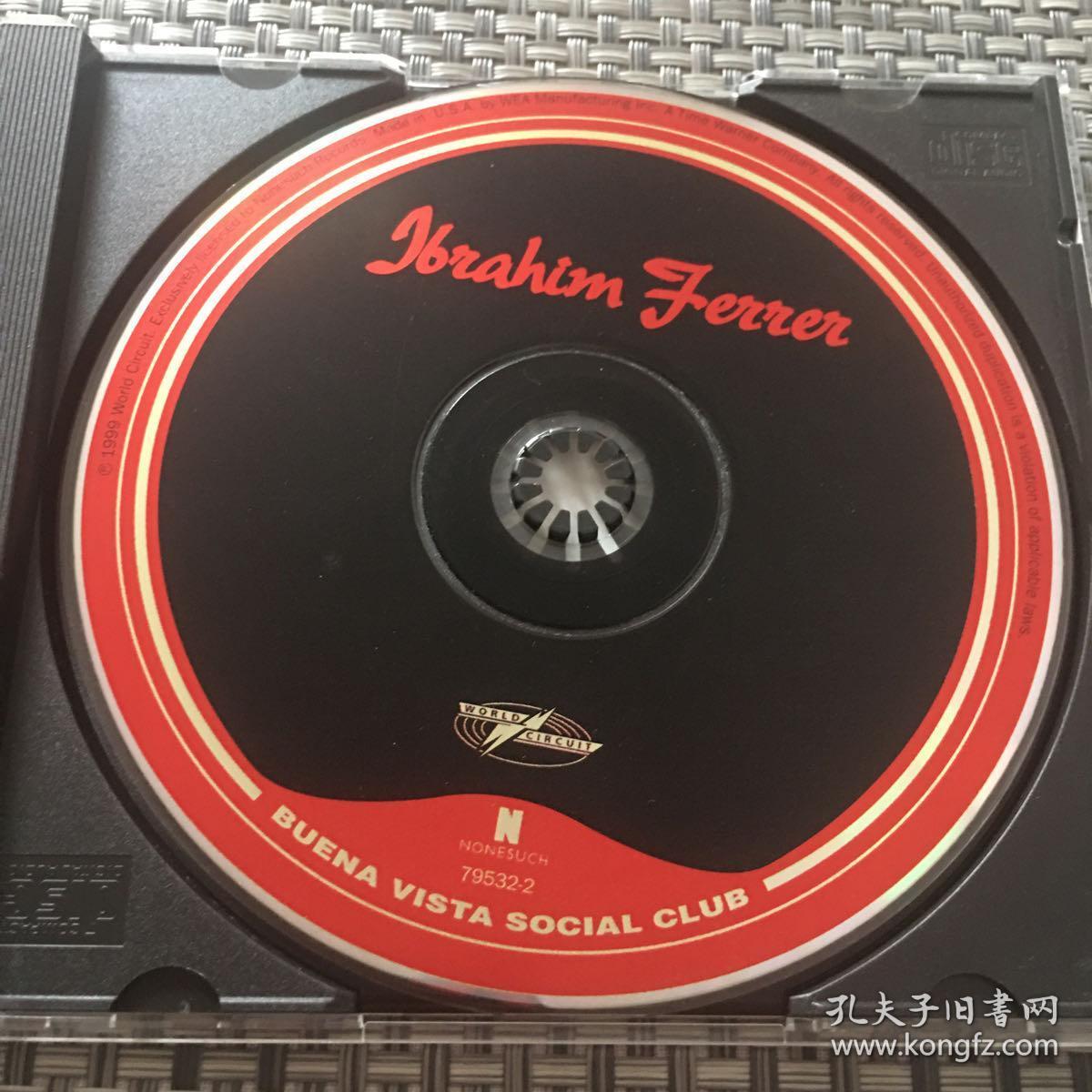 美国首版发烧碟古巴 爵士Jazz：古巴国宝级音乐大师Buena Vista Social Club Presents Ibrahim Ferrer