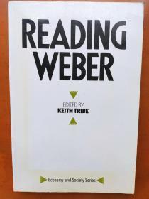 Reading Weber  Keith Tribe 研究韦伯的经典之作