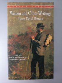 【英文原版】Walden and Other Writings：瓦尔登湖及其他作品