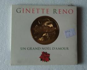 法语CD 现货 拆封 Ginette Reno Un Grand Noel D'amour A1310