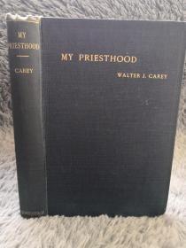 1915年  MY PRIESTHOOD   夹有2个植物标本