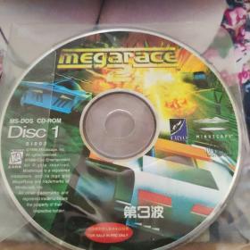 游戏光盘 超级种族  mega race 2 【1CD裸碟】