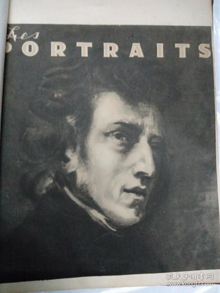 肖邦肖像绘画，有名人作家签名美术艺术画画素描参考，LES PORTRAITS DEFRYDERYK CHOPIN