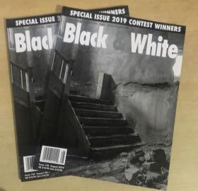 black white 2019年8月 黑白色艺术摄影英文杂志