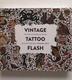 [现货]Vintage Tattoo Flash: 100 Years of复古纹身图鉴纹身图案