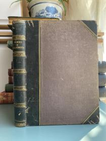 The Works of Oliver Goldsmith Illustrated Handsome Binding Life 皮脊装帧 品佳  插图本 大开本 27*19.5cm