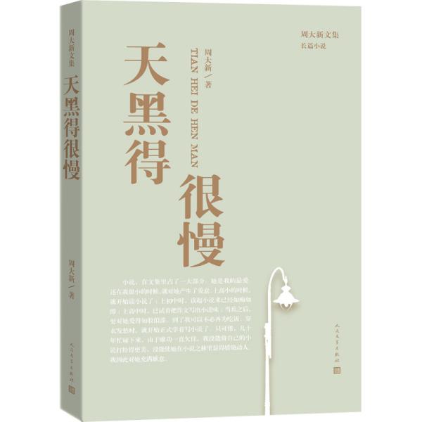 天黑得很慢（周大新文集）