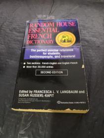 RANDOM HOUSE ESSENTIAL FRENCH  DICTIONARY兰登书屋必备法语词典