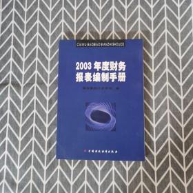 2003年度财务报表编制手册