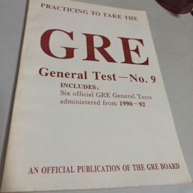 GRE General Test   --NO.9)
1990-1992  一般测试