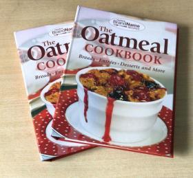 The Oatmeal Cookbook 燕麦食谱 西餐美食烹饪技巧及做法菜谱   面包-主菜-甜点等等烹饪做法技巧 【精装143页】