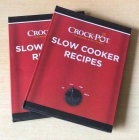 英文slow cooker recipes Crock-Pots 2018慢炖锅美食烹饪技巧及制作方法 食谱菜谱【精装128页】