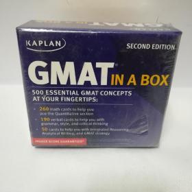 Kaplan GMAT in a Box (Test Preparation Gmat)  Cards