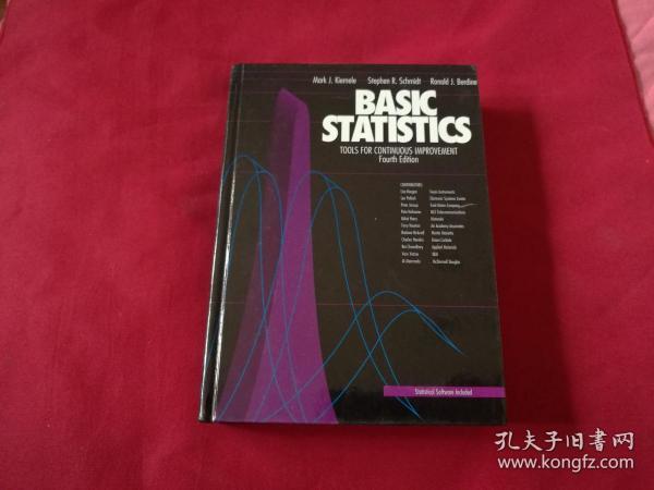 英文原版【Basic Statistics】小16开精装厚册，后附光盘（基本统计）