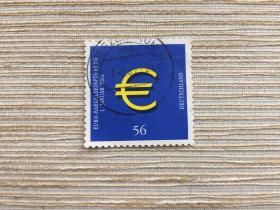 德国邮票 欧元邮票 2002年引入欧元