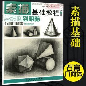 学海轩 素描基础教程 从结构到明暗石膏几何体 赵锦杰 成人学生自学绘画书籍美术教材作画要领透视知识技法步骤分析安徽美术出版社