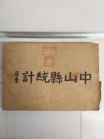 中山县统计 第一编 1931年3月出版