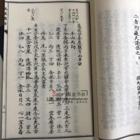 子部珍本备要[209]张九仪传地理偶录 宣纸线装一函一册全