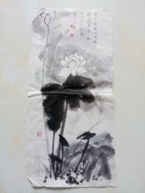 元鲁 岳峰 国画作品