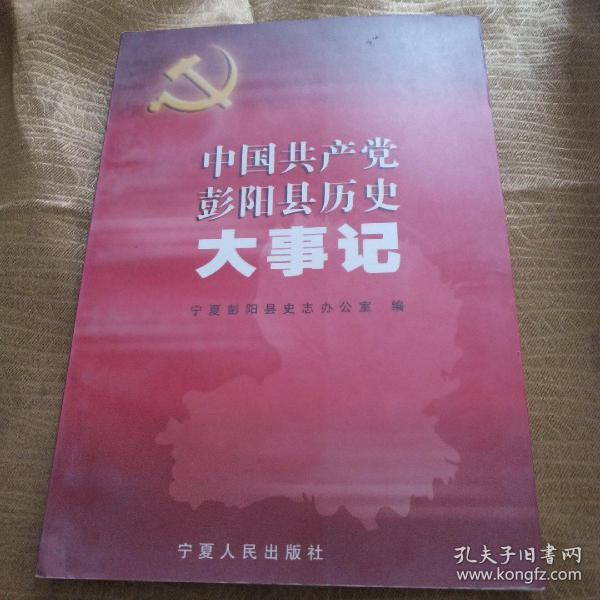 中国共产党彭阳县历史大事记