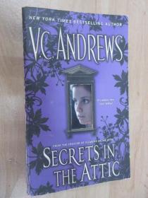 外文书  V.C. ANDREWS  SECRETS  IN  THE  ATTIC（共374页，32开）