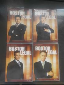 season one boston legal dvd 1\3\4\5 四张DVD 原版