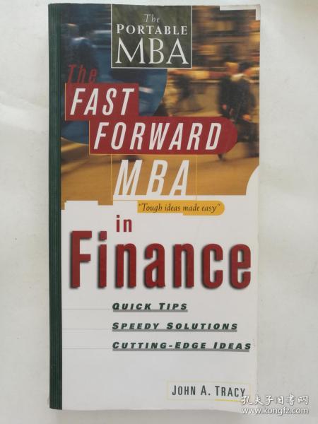 THE FAST FORWARD MBA IN FINANCE