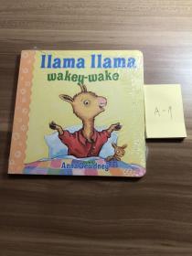 Llama Llama Wakey-Wake [Board Book] 羊驼拉玛起床啦（卡板书）ISBN 9780670013265