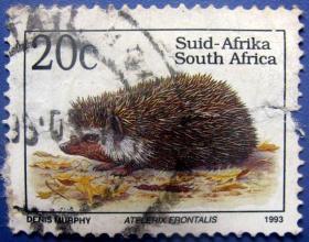 刺猬--南非邮票--外国邮票甩卖--实拍--包真--罕见