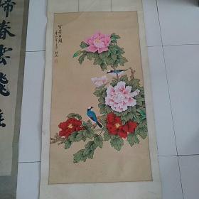 姚桂元：富贵白头花鸟画（山东省美协会员，国家一级美术师）