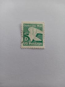 美国邮票 飞鹰 国内邮件邮票 无数字面值 D 1985年发行 鹰 雄鹰