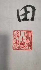 《将军篇》迟浩田书法作品，上将军衔，为党的十九大胜利召开而写z.1734