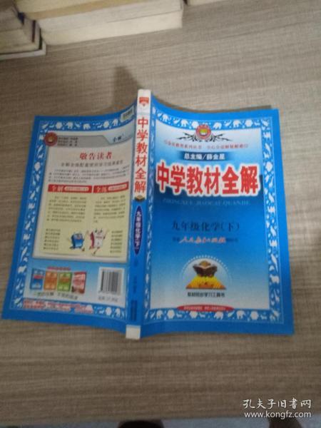 中学教材全解：9年级化学（下）（配人民教育出版社实验教科书）