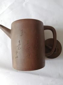 晚清紫砂壶《少山制作》底款董府翰林，包老包真，保存完整！