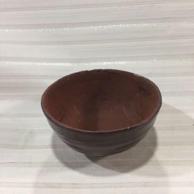 酱釉碗【直径19.7CM 高5CM】【品相自鉴】