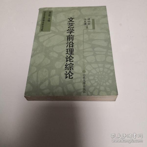 文艺学前沿理论综论——文艺学前沿理论研究书系