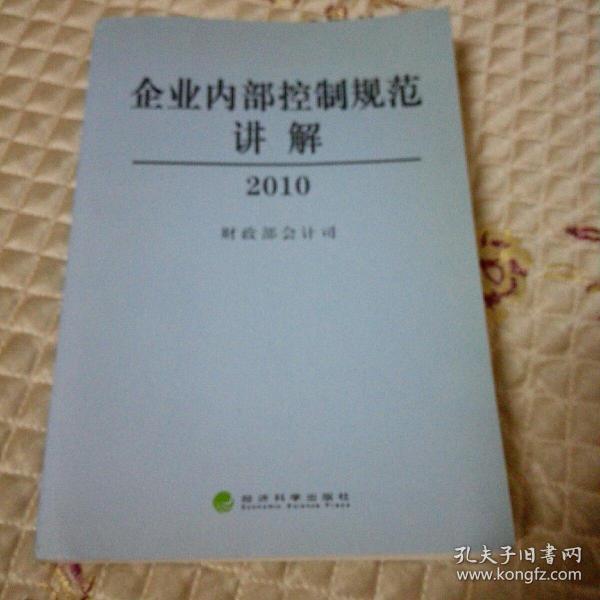 企业内部控制规范讲解2010