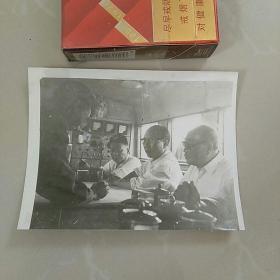 照片，1981年日本朋友访问丹东人民广播电台合影