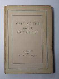 Getting the most out of life（取得最大的人生意义）1946年出版的英文原版书