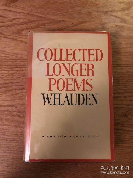 AUDEN：COLLECTED LONGER POEMS（布面精装带书衣，带原藏家书票一枚，兰登书屋1969年）